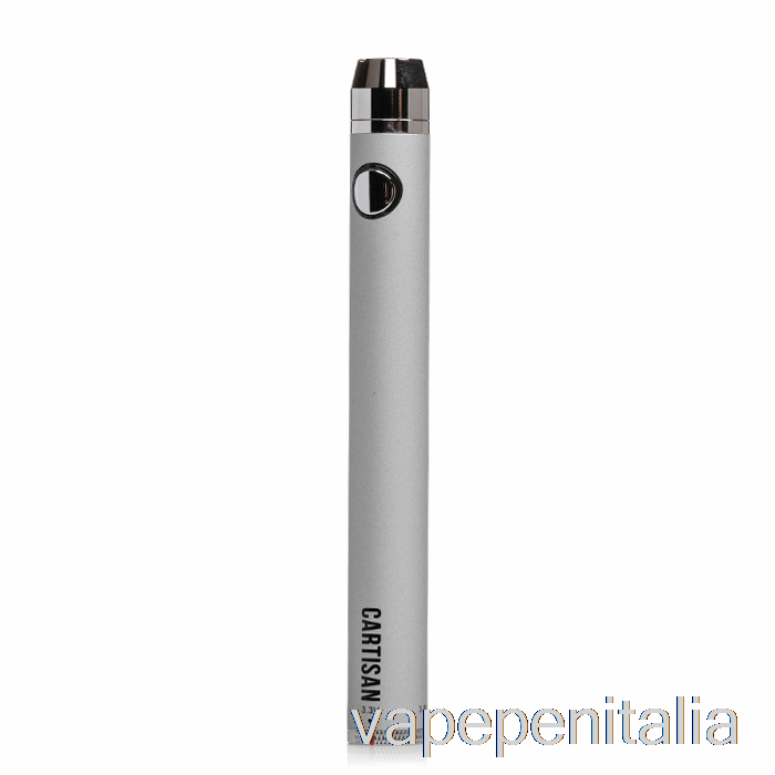 Penna Vape Cartisan Ego Spinner Twist 900 510 Batteria Argento